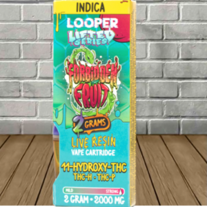 Looper Live Resin Lifted Series Blend Vape Cartridge 2g - Image 4
