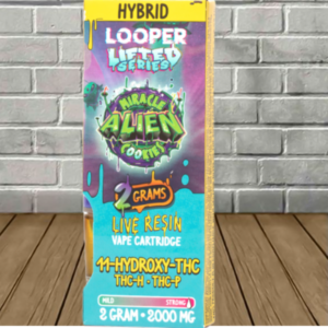 Looper Live Resin Lifted Series Blend Vape Cartridge 2g - Image 7