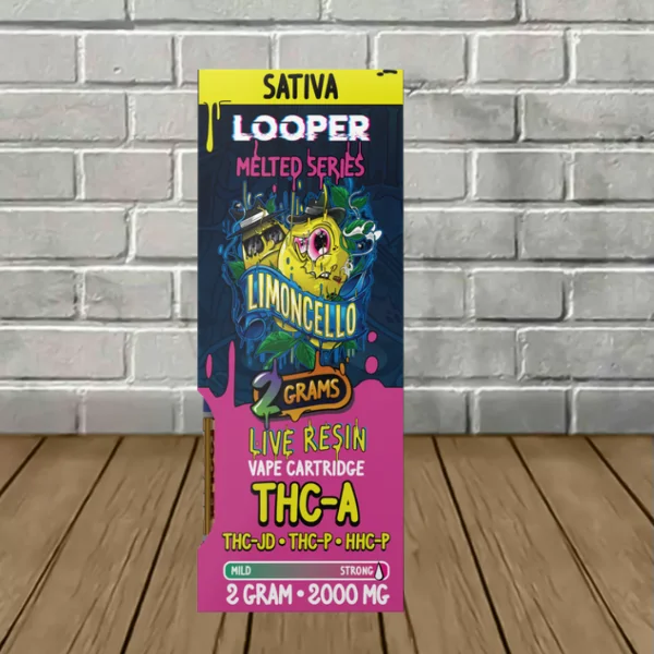 Looper Live Resin Melted Series Blend Vape Cartridge 2g