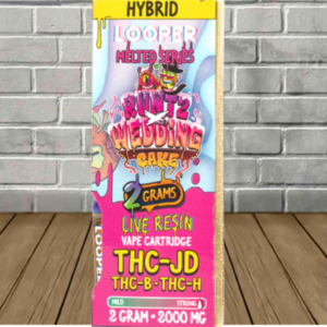 Looper Live Resin Melted Series Blend Vape Cartridge 2g - Image 6