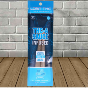 Lost THC 35% THCa Sauce Infused Pre-Rolls 4g - Image 3