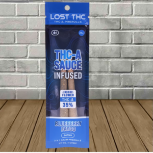 Lost THC 35% THCa Sauce Infused Pre-Rolls 4g - Image 4