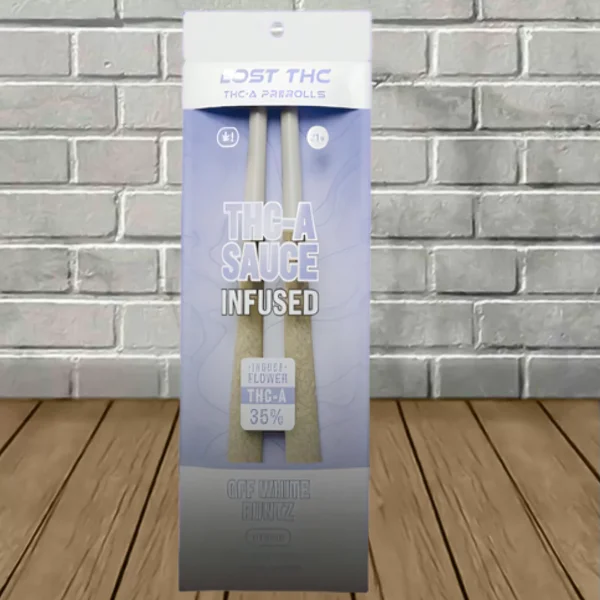 Lost THC 35% THCa Sauce Infused Pre-Rolls 4g - Image 9