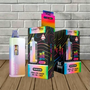 Lost THC CB9A Live Sugar Disposable V2 7.5g – Rainbow Edition - Image 5