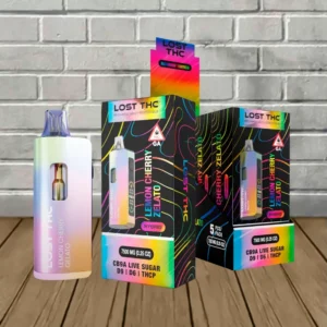 Lost THC CB9A Live Sugar Disposable V2 7.5g – Rainbow Edition - Image 4