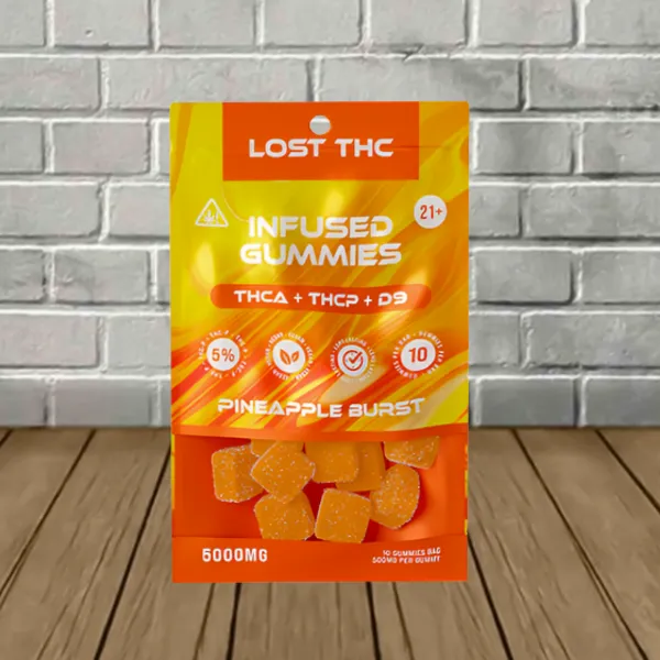 Lost THC Infused Gummies THCa | THCP | D9 5000mg - Image 5