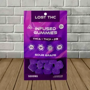 Lost THC Infused Gummies THCa | THCP | D9 5000mg - Image 3