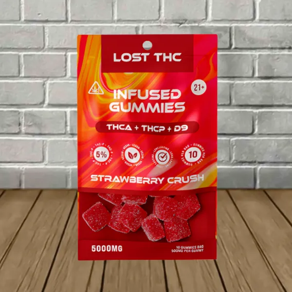 Lost THC Infused Gummies THCa | THCP | D9 5000mg - Image 2