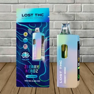 Lost THC Rainbow Edition Blue Lotus Disposable 7.5g - Image 9