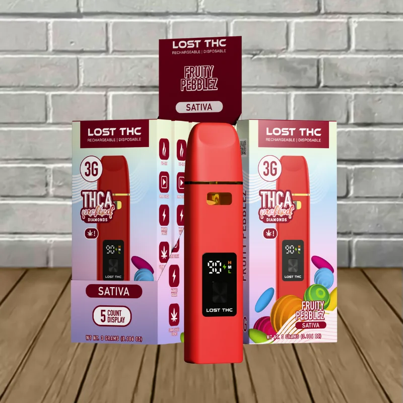 Lost THC V4 3g THCA Disposable Vape - Image 8