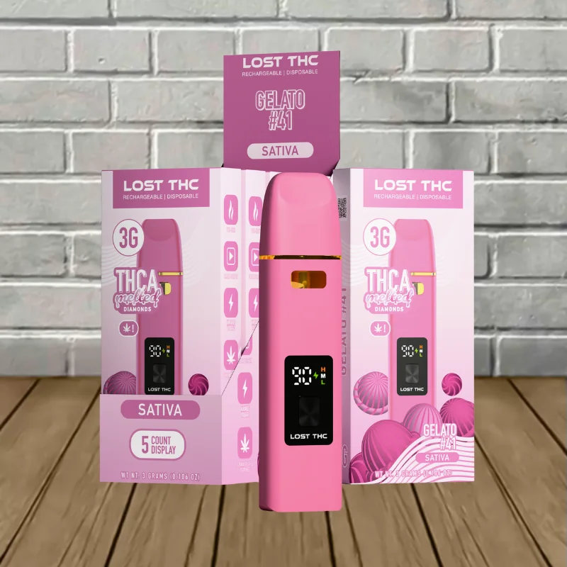 Lost THC V4 3g THCA Disposable Vape - Image 9