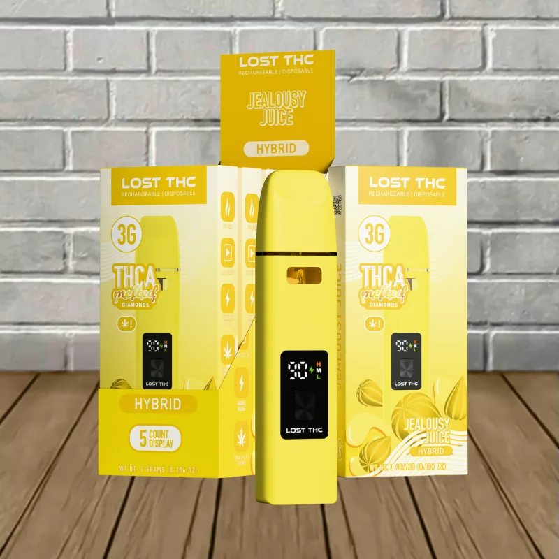 Lost THC V4 3g THCA Disposable Vape - Image 7