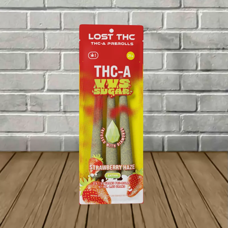 Lost THC THCa VVS Sugar Prerolls - Image 6