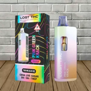 Lost THC CB9A Live Sugar Disposable V2 7.5g – Rainbow Edition - Image 3