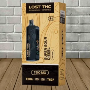 Lost THC V2 THCa | D9 | D6 | THCp Disposable 7.5g - Image 12