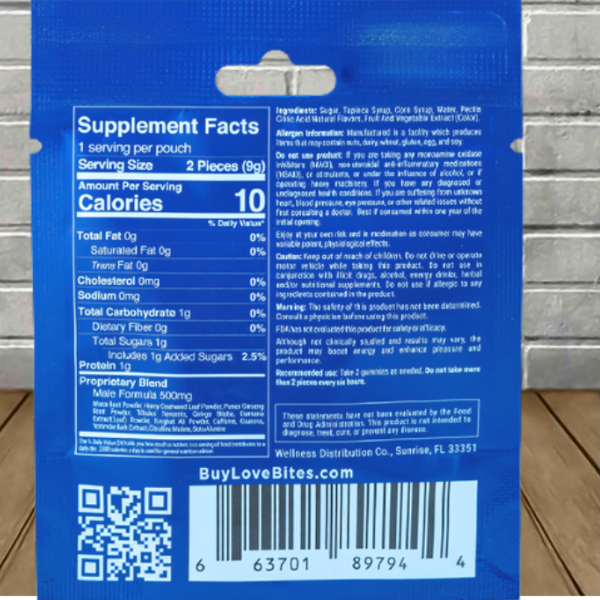 Love Bites Fast Acting Male Enhancement Gummies - Image 2