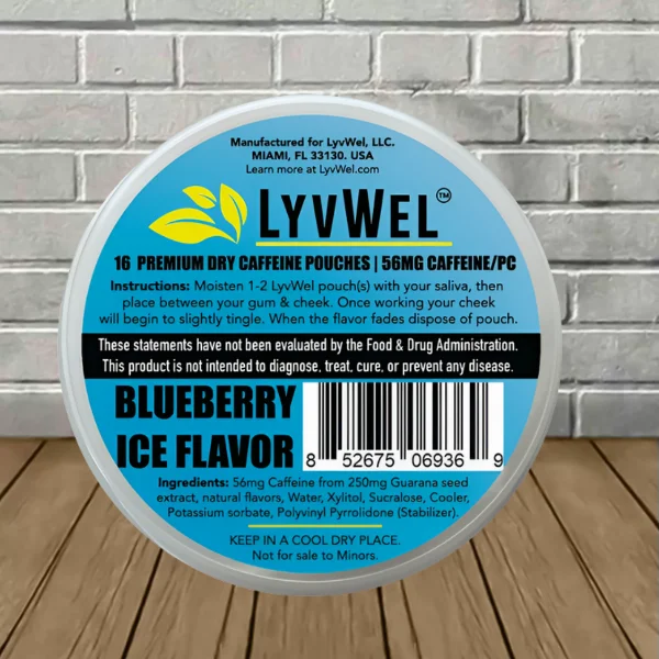 LyvWel Premium Dry Caffeine Pouches 56mg - Image 7