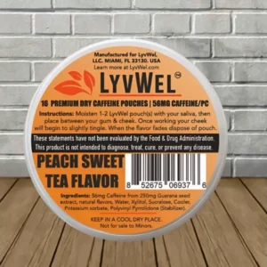 LyvWel Premium Dry Caffeine Pouches 56mg - Image 11