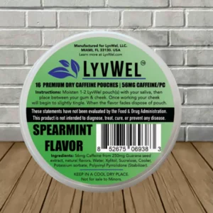 LyvWel Premium Dry Caffeine Pouches 56mg - Image 3