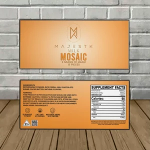 Majestk Mushroom Chocolate Bars 6g