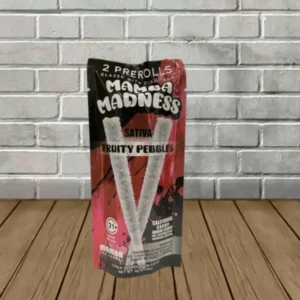Mamba Madness Diamond Glazed 2×2 THCa Pre-Rolls 4g