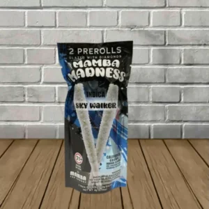 Mamba Madness Diamond Glazed 2×2 THCa Pre-Rolls 4g - Image 5