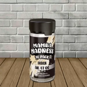 Mamba Madness Diamond Glazed Pre-Roll Jar 10ct - Image 9