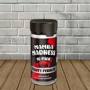 Mamba Madness Diamond Glazed Pre-Roll Jar 10ct - Image 7