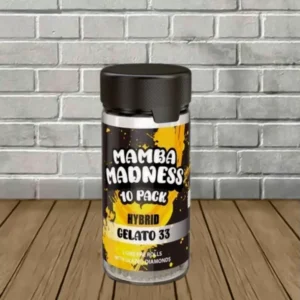 Mamba Madness Diamond Glazed Pre-Roll Jar 10ct - Image 11