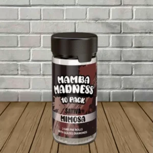 Mamba Madness Diamond Glazed Pre-Roll Jar 10ct - Image 4