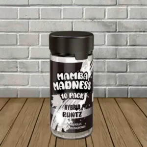 Mamba Madness Diamond Glazed Pre-Roll Jar 10ct - Image 8