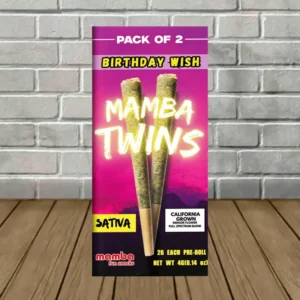 Mamba Twins THCp Prerolls 2g - Image 4