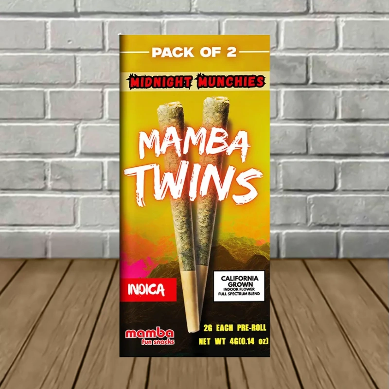 Mamba Twins THCp Prerolls 2g - Image 6