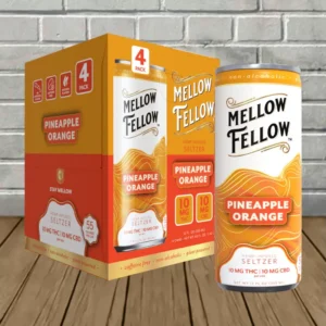 Mellow Fellow D9 | CBD Seltzer 4pack - Image 4