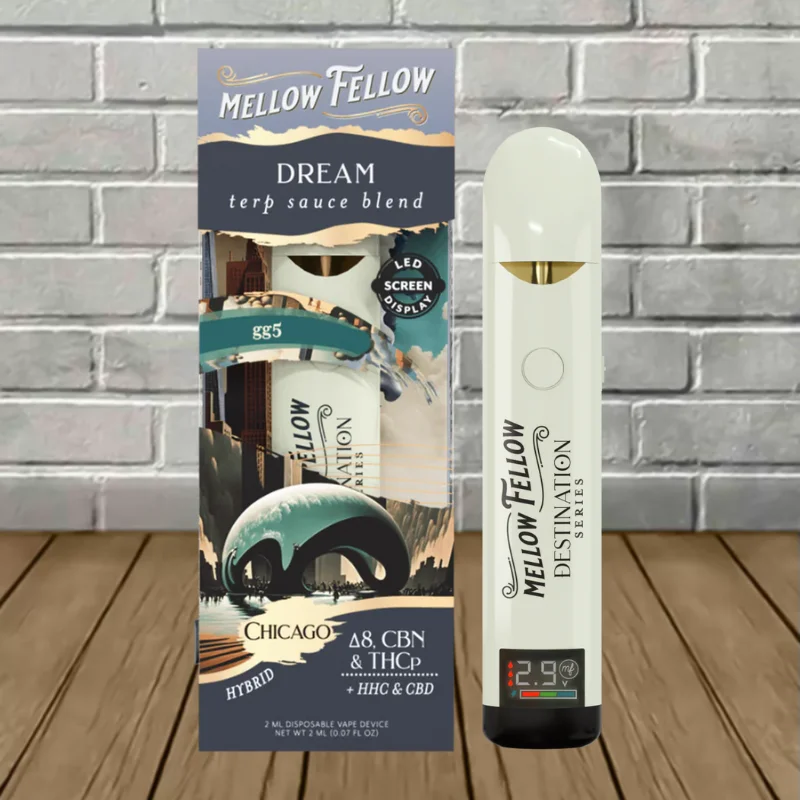Mellow Fellow Terp Sauce Destination Blend Disposable 2g - Image 11