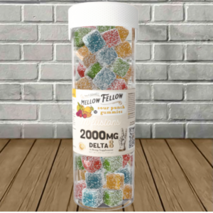 Mellow Fellow M-Fusions Delta 8 Gummies 2000mg