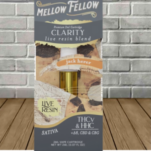 Alternative view of Mellow Fellow Premium Live Resin Blend Cartridge 2ml