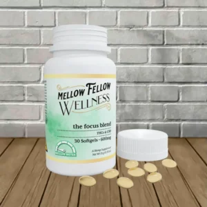 Alternative view of Mellow Fellow Softgel Wellness Capsules