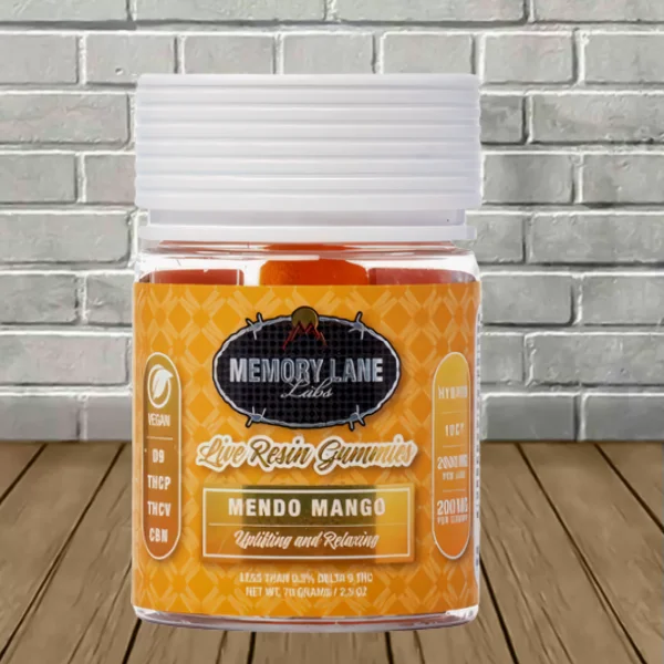 Memory Lane Live Resin Gummies 2000mg - Image 3