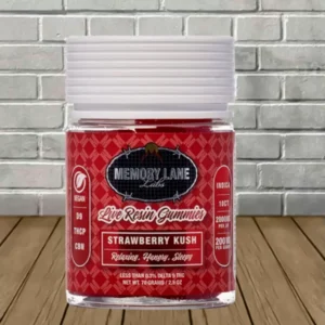 Memory Lane Live Resin Gummies 2000mg