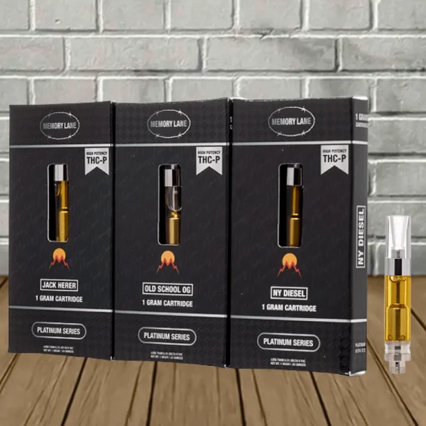Memory Lane Platinum Series 510 Thread Vape Cartridge 1g — DISCONTINUED