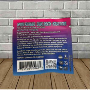 Alternative view of Miami Sexy Bears Male Enhancement Gummies 2ct