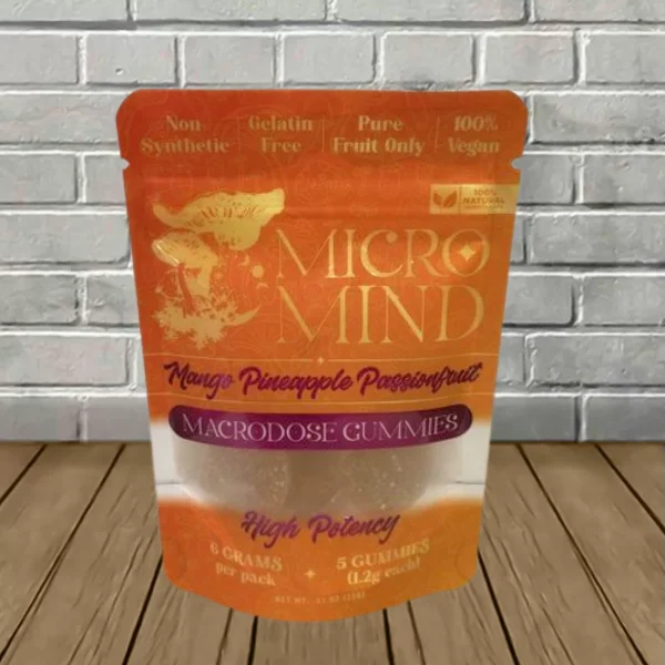 Micro Mind High Potency Macrodose Mushroom Gummies 5ct - Image 4