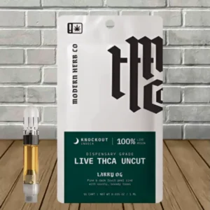 Modern Herb Co Live Resin Uncut THCa Cartridge 1ml