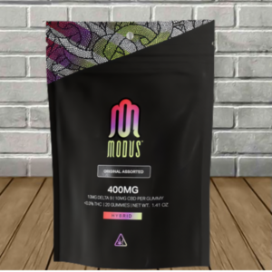 Modus 1:1 Delta 9 THC + CBD Gummies 400mg - Image 4