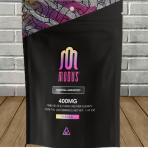 Alternative view of Modus 1:1 Delta 9 THC + CBD Gummies 400mg