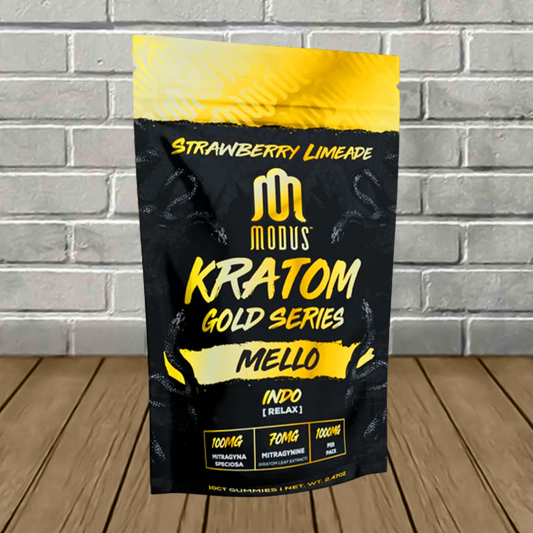 Modus Gold Series Kratom Extract Gummies 1000mg - Image 3