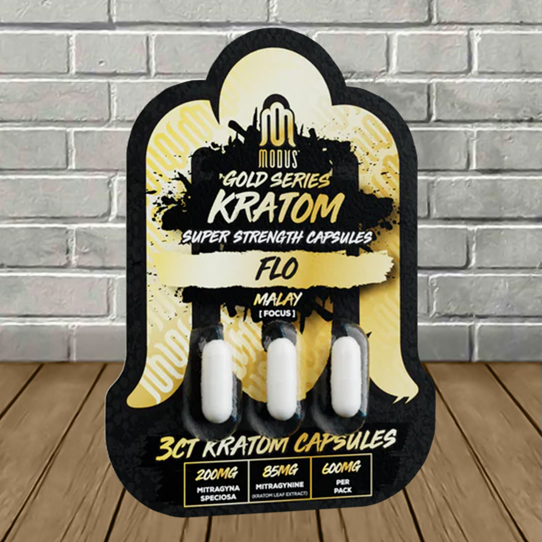 Modus Gold Series Kratom Super Strength Capsules - Image 6