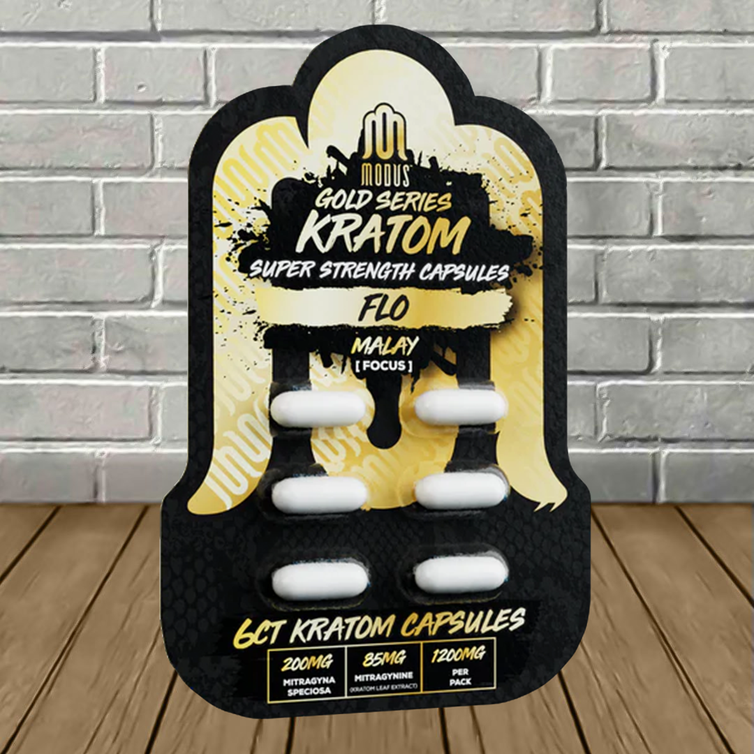 Modus Gold Series Kratom Super Strength Capsules - Image 7