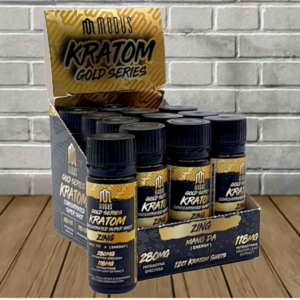 Alternative view of Modus Gold Series Zing Kratom Extract Shot